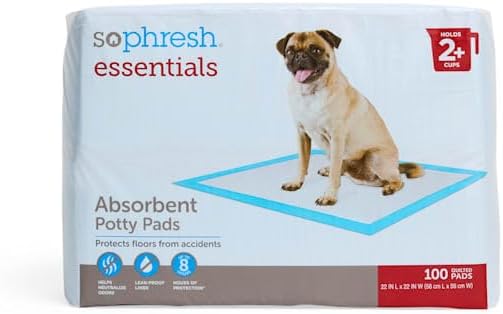 So Phresh Essentials Potty Pads Count of 100