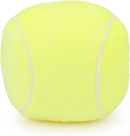 Dog Toys Balls - Chewable Plush Tennis for Dogs, Soft Pet Squeaky Ball Stuffed with Fluffy, Durable Indoor & Outdoor Dog Puzzle Toy, Birthday for Puppy Small and Medium Breeds