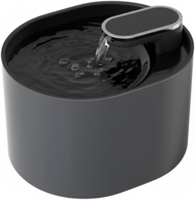 Pet Water Dispenser for Small Dogs and Cats with Free Filter 24/7 Filtration System 3 Liter Capacity with Ultra Silent Pump Modern Indoor Design BPA Free Easy to Clean
