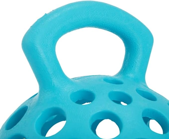 Leaps & Bounds Cage Ball with Handle Dog Toy, Medium