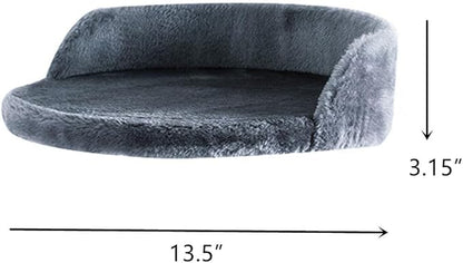 SHENGOCASE 13.5" Cat Tree Tower Accessories Replacement Parts Top Perch Bed Platform, Cat Tower Add on (Semi-Surrounded M8)