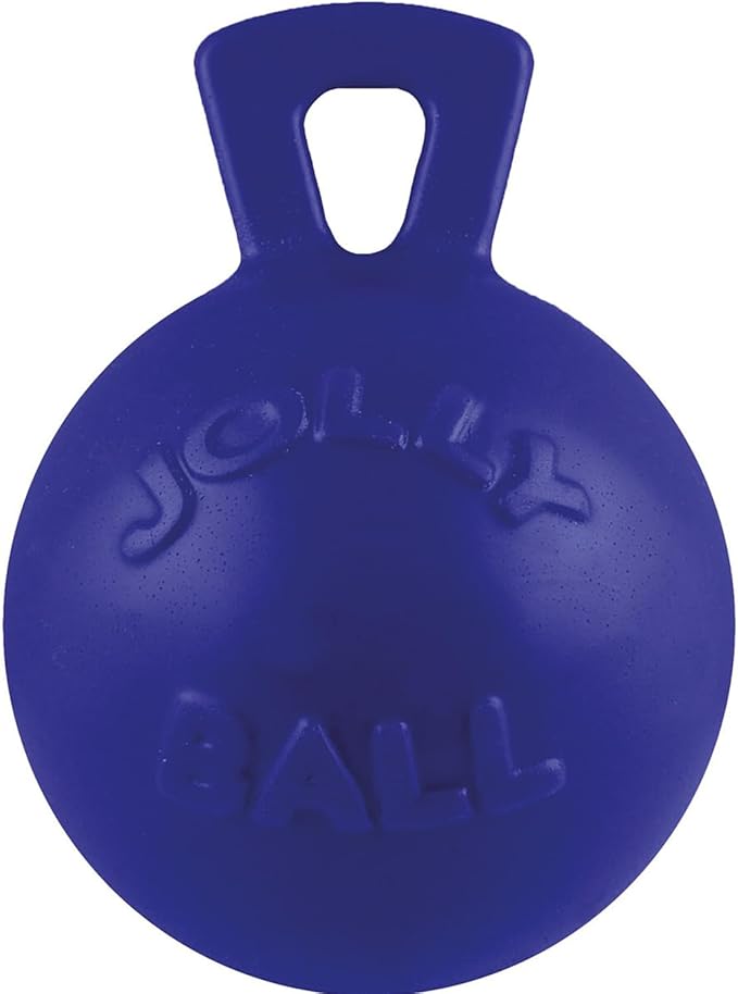 Tug-N-Toss Ball Color: Purple, Size: 6" H x 4.5" W x 4.5" D