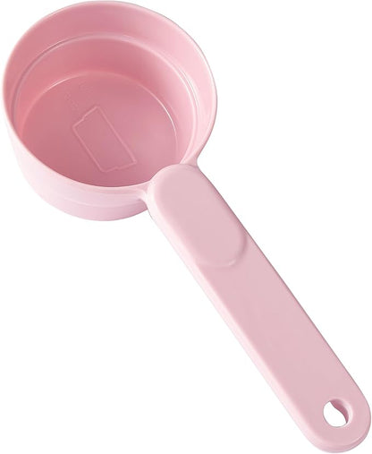 Dog Food Scoop 1 Cup 1/2 Cup - Melamine Dog Food Measuring Cup, Pet Food Scoop for Dog Cat...Comfortable Long Handle for Easy to Scoop Food