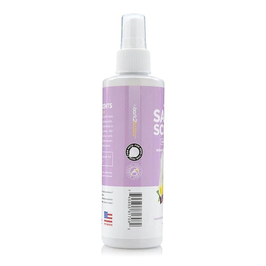 Bark2Basics Salon Scents Pet Grooming Cologne Spray - 8 oz, Natural Professional Perfume for Dogs and Cats, Long Lasting, Deodorizing, Made in The USA (Sweet Italian Lemon)