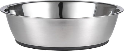 PEGGY11 Lightweight Stainless Steel Dog Bowls - 6 Cup, Single Pack