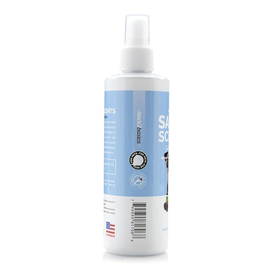 Bark2Basics Salon Scents Pet Grooming Cologne Spray - 8 oz, Natural Professional Groomer Perfume for Dogs and Cats, Long Lasting, Deodorizing, (Vanilla Black Raspberry)