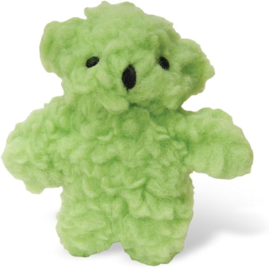 Jeffers Pet Plush Dog Toy with Squeaker, Fuzzy Bear 5" - Soft Crinkle Fabric, Safe & Durable, Healthy Fun for Small & Medium Dogs, Interactive Play, Fetch, Tug - Best Gift for Active Games