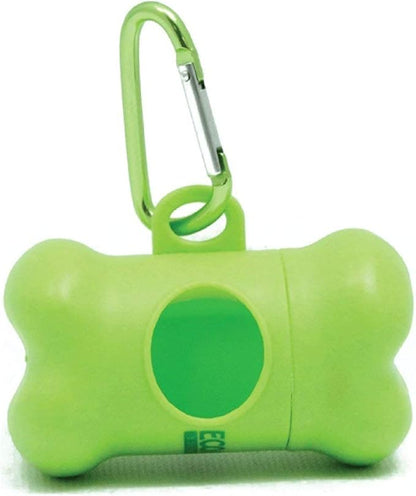 Wholesale 6 Pk Dog Poop Bag Dispenser w/Stainless Steel Carabiner Clip - Dog Waste Poopbags Holder (PB0009)