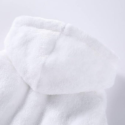 Dog Drying Robe Coat Super Absorbent Soft, Fast Drying Pet Dog Bathrobe Towel with Adjustable Waistbelt