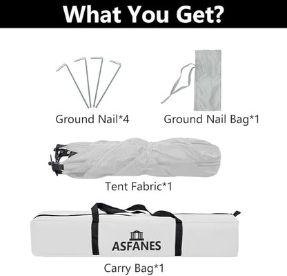Outdoor Pet Automatic Camping Tent, Pop up Cave Bed for Indoor Cats and Small Dogs, Portable Cat House Dog House, White.