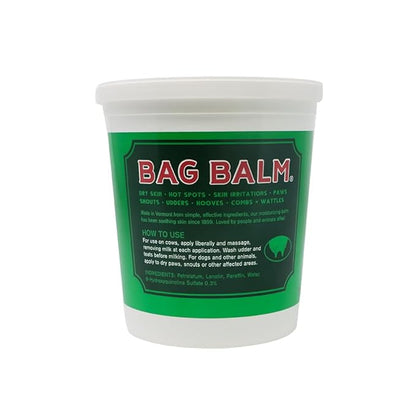 Bag Balm Vermont's Original Hand & Skin Moisturizer, Cracked Heels Treatment, Dry Hands & Dogs Ointment - 72oz Pail