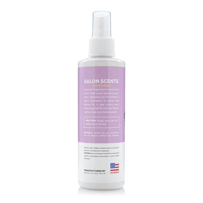 Bark2Basics Salon Scents Pet Grooming Cologne Spray - 8 oz, Natural Professional Perfume for Dogs and Cats, Long Lasting, Deodorizing, Made in The USA (Sweet Italian Lemon)