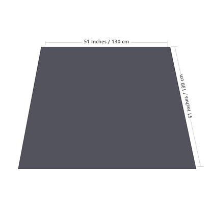 Splat Mat for Under High Chair/Arts/Crafts, WOMUMON Washable Spill Mat Waterproof Anti-Slip Floor Protector Splash Mat, Messy Mat and Table Cloth