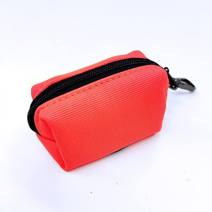 Joyride Harness Poop Bag Dispenser - 1 Additional Roll of Premium 9”x13” Poop Bags Included, D-Clip Attaches to Leash or Harness - Fits Standard Doggy Waste Bag Rolls