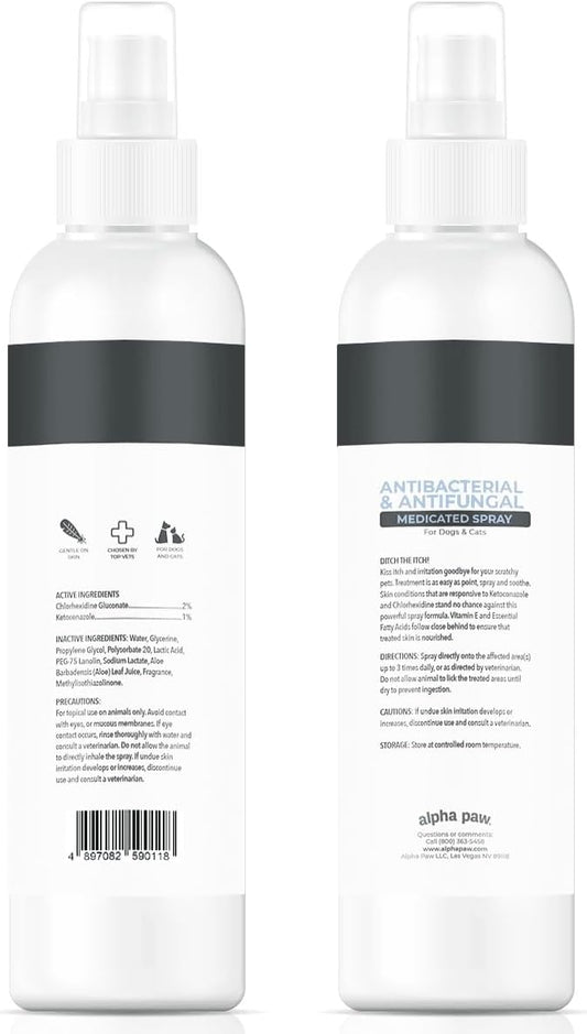 Smiling Paws Pets Advanced Spray for Cats & Dogs Spray 4oz - 2 Pack