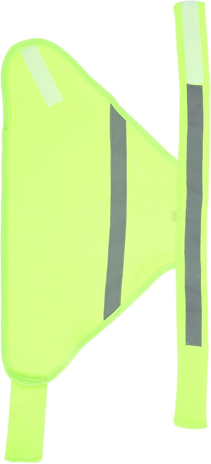 POPETPOP Dog Reflective Safety Vest for Night Outdoor Use - High Visibility Breathable Summer Clothes for Small Dogs Walking Running Hiking (Fluorescent Yellow-S)