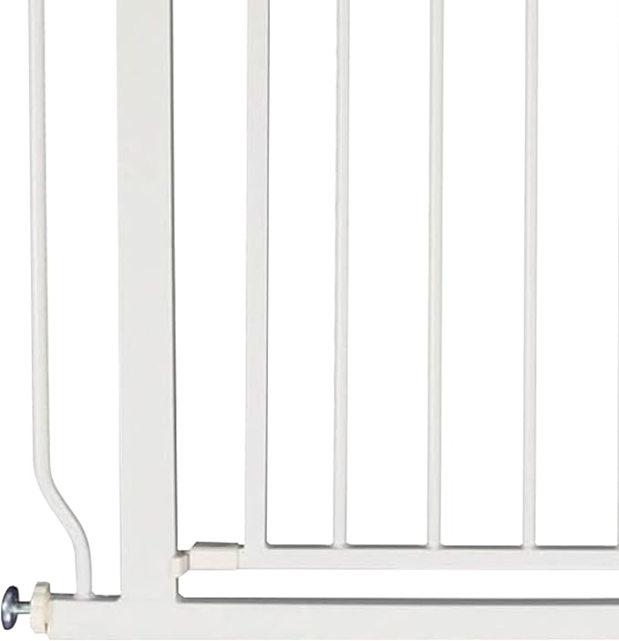 BalanceFrom Easy Walk-Thru Baby and Pet Safety Gate with Hold-Open and Auto-Close – Adjustable Steel Barrier for Stairs, Doorways, and Hallways, No Drilling Installation