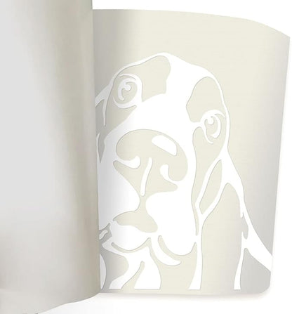 WIRESTER 6 inch Clear Vinyl Decal Sticker Decoration for Car Window (Or Any Flat Surface) - Basset Hound Dog
