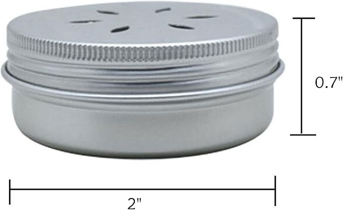 Scent Work Tins 6 Pack, Dog Training Box, Nose Work Containers (10pcs Drip)