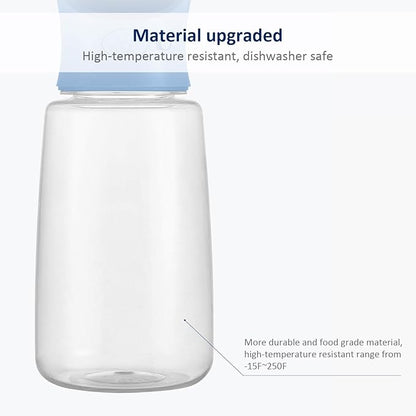 WePet Portable Dog Water Bottle, 25 OZ, Leak Proof Puppy Water Dispenser with Drinking Feeder for Pets Outdoor Walking, Hiking, Travel, Food Grade Plastic