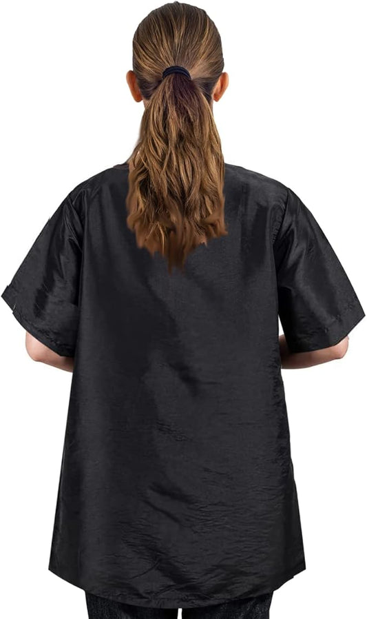 Gliitatu Dog Grooming Smock Barber Jackets for Women Men Professional Pet Groomer Smock Cosmetologist Barber Smock (M)