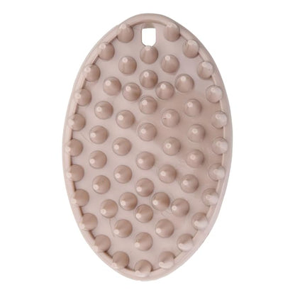 Great Grooming Comb for Shampooing and Massaging Dogs Cats Small Animals Soft Rubber Bristles Gentle Message cat massage brush