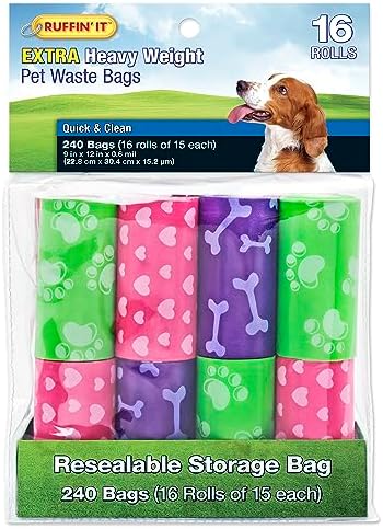 Rhode Island Textile 19350 240 Count Assortment Dog Waste Bag