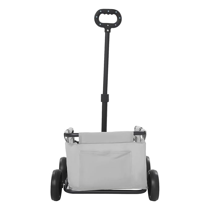 Dog Stroller, Foldable Multifunctional Pet Carts Portable Mini Dog Strollers with 4 Wheels & 360° Rotatable Handle for Small Cats Dogs Puppy Up to 16.53 LBS (Grey)