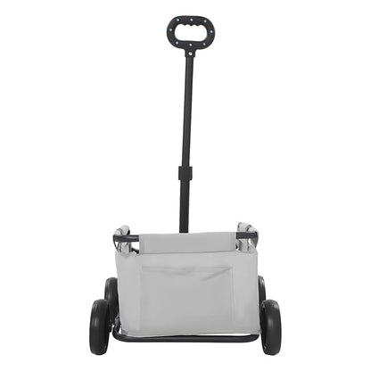 Dog Stroller, Foldable Multifunctional Pet Carts Portable Mini Dog Strollers with 4 Wheels & 360° Rotatable Handle for Small Cats Dogs Puppy Up to 16.53 LBS (Grey)