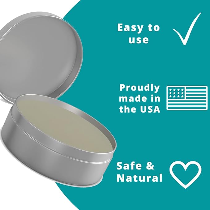 Paw Wax - 2 Oz Tin of Dog Paw Balm for Dry Paws - Paw Soother for Dogs - Paw Pad Moisturizer - Dog Paw Cream - Cat Paw Balm or Snout Soother for Dogs