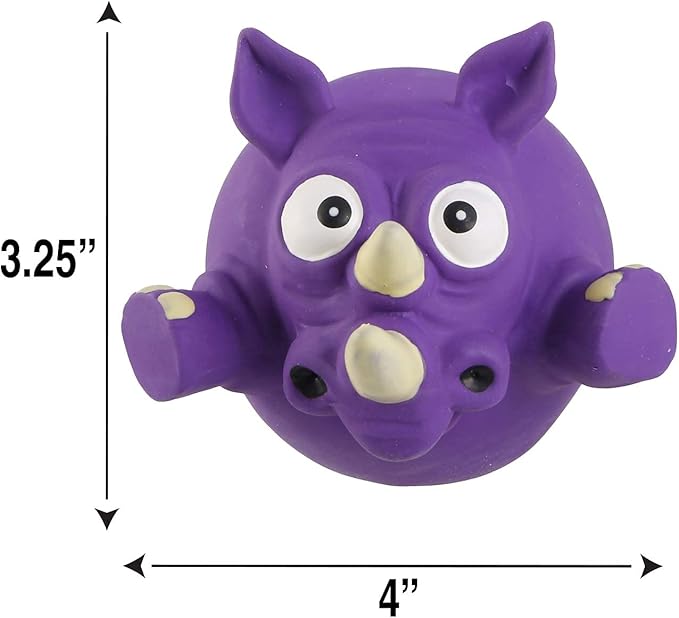 Hartz Dura Play ZooBalloons Dog Toy, 1 Count (Pack of 1), All Breed Sizes