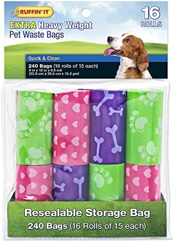 Rhode Island Textile 19350 240 Count Assortment Dog Waste Bag