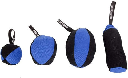 Dingo Gear Dog Tug Ball Ø 16 cm Bite Training IGP K9 Fun Blue S02792