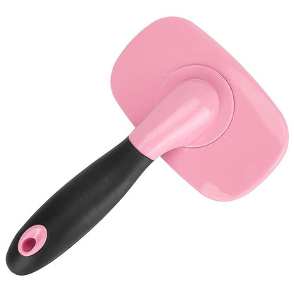 GLOGLOW Pet Hair Comb, Cat Dog Cleaning Hair Massage Comb 360° Rotation Deshedding Slicker Brush Pet Removal Comb Grooming Tool()