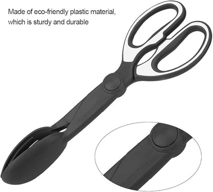 Oumefar Eco-Friendly Pet Dog Cleaner Holder Clip Remover Cat Dog Waste Pooper Dog Cat Pooper Scooper Lawns Grass for Cat Dog Poop Waste (Black)