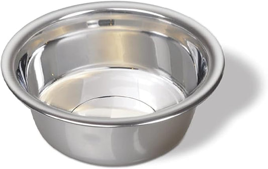 Van Ness Pets Small Lightweight Stainless Steel Dog Bowl, 16 OZ Food And Water Dish