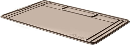 WeatherTech Single High Pet Feeding System w/Plastic Dog/Cat Bowls - 10" High Stand Light Grey (PSH6410LGLG)