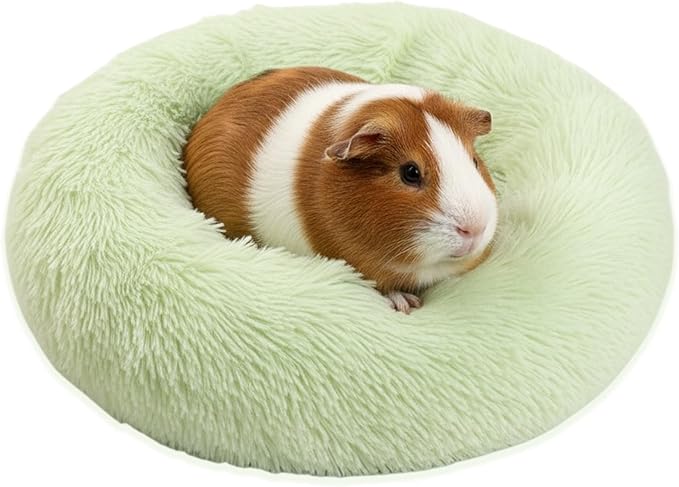 Guinea Pig Beds Hamster Beds Small Animal Bedding Thickened and Warm Winter Guinea Pig Beds for Dwarf Bunny Chinchillas Hamsters Hedgehogs Ferrets Green