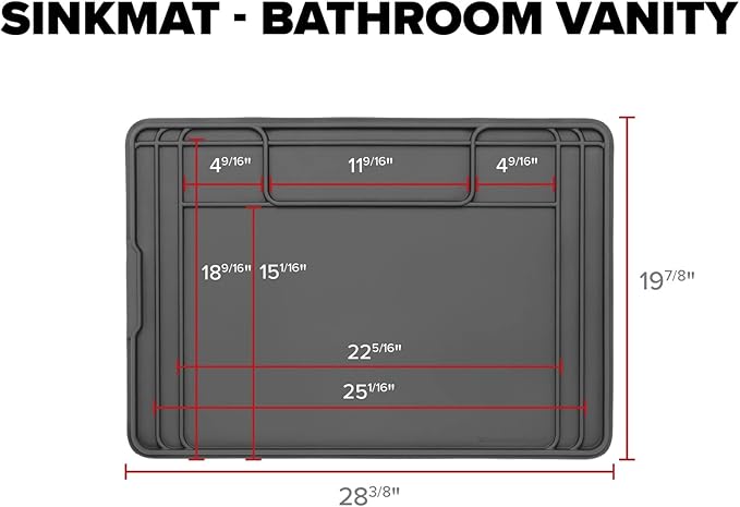 WeatherTech Single High Pet Feeding System w/Plastic Dog/Cat Bowls - 10" High Stand Dark Grey (PSH6410DGDG)