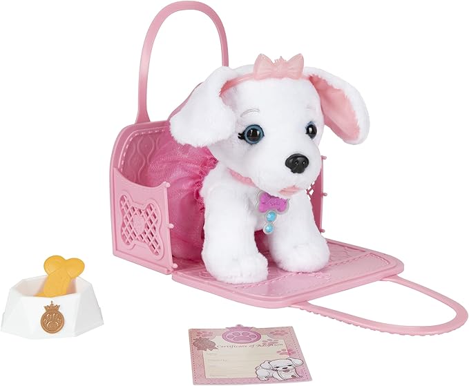 Disney Princess Style Collection Pet Puppy Plush & Trendy Tote Bag Carrier - Nurture and Pamper Your Puppy!