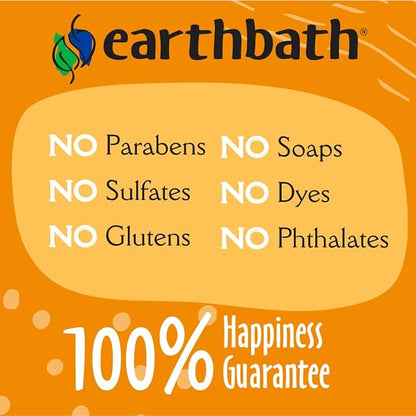 earthbath Vanilla & Almond Dog Shampoo and Conditioner Set - Oatmeal Shampoo & Conditioner for Dogs, Itchy, Dry Skin Relief, Pet Wash, Made in US - Vanilla & Almond, 16 Fl Oz (Pack of 2)
