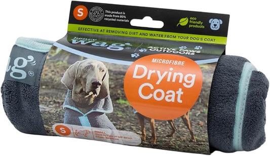 Henry Wag Microfibre Dog Drying Coat 52cm