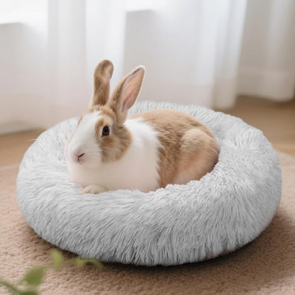 Bunny Bed Rabbit Hideout Large Soft & Comfortable Small Animal Bedding Cozy Bed Mat Warm Hideaway Cage Accessories for Guinea Pig