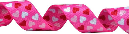 Dog Collar - Adjustable Heart Dog Collar - Love Theme - Perfect for Small Medium Large Dogs(Pink Heart,M)
