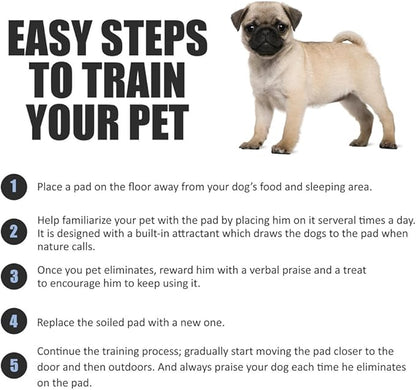 BV Puppy Pads Leak-Proof 600 Count 22"x 22" - Absorbent Pee Pads for Dogs with 6-Layer Design, Rapid Dry Sheet & Built-in Attractant - Dog Pad with Odor Control, Perfect for Puppies & Senior Dogs