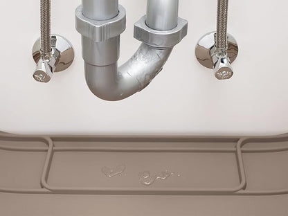 WeatherTech Single High Pet Feeding System w/Plastic Dog/Cat Bowls - 12" High Stand Light Grey (PSH6412LGLG)