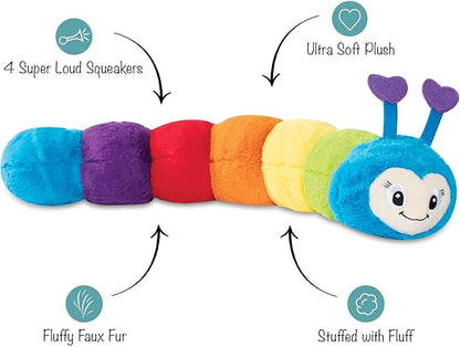 Fringe Studio 24 Inches Large Plush Dog Toy, Don't Bug ME, PetShop Collection (314050)