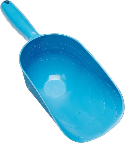 Van Ness 2 Cup Capacity Pet Food Scoop (Single), Blue