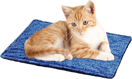 MARUNDA Self Warming Cat Bed, Super Soft Cat Dog Pet Bed, Super Soft Cat Dog Pet BedThick Fabric, Double-Sided Usable Washable, Non Electric.