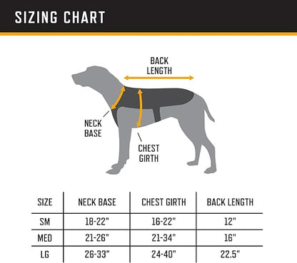 Browning Pet Vests, Hi Vis Safety Vests for Dogs, Safety Orange, Medium, Adjustable Coverage